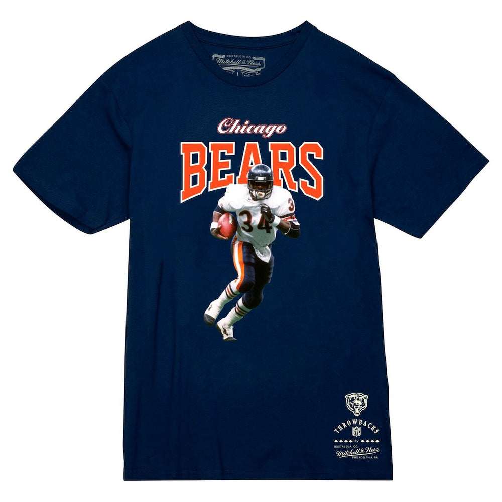 Walter Payton Chicago Bears Sideline Retired Player T-Shirt - Navy on sale