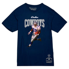Emmitt Smith Dallas Cowboys Sideline Retired Player T-Shirt - Navy outlet