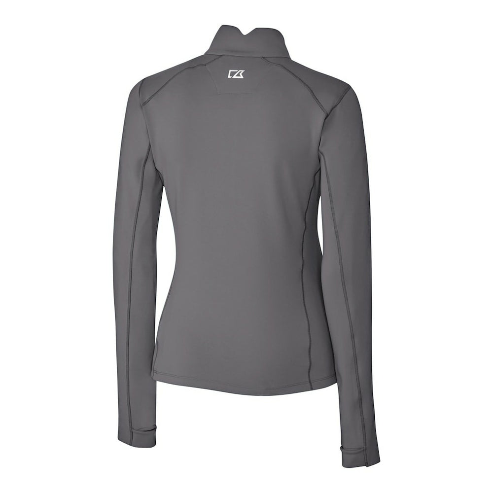 Buffalo Bills Cutter & Buck Women's Traverse Stretch Quarter-Zip Pullover Top - Gray cheap