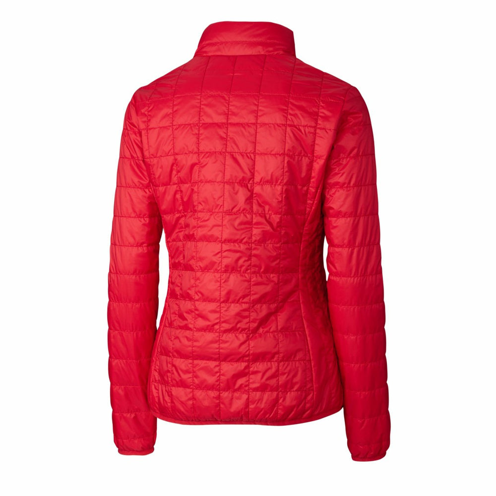 Tampa Bay Buccaneers Cutter & Buck Women's Rainier PrimaLoft Eco Insulated Full-Zip Puffer Jacket - Red for sale