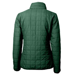Green Bay Packers Cutter & Buck Women's Rainier PrimaLoft Eco Insulated Full-Zip Puffer Jacket - Green online