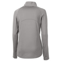 San Francisco 49ers Cutter & Buck Women's Adapt Eco Knit Stretch Recycled Half-Zip Pullover Top - Gray discount