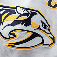 Nashville Predators Fanatics Away Premium Custom Jersey White