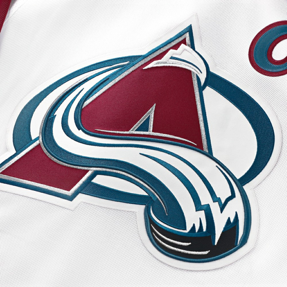 Colorado Avalanche Fanatics Away Premium Custom Jersey White