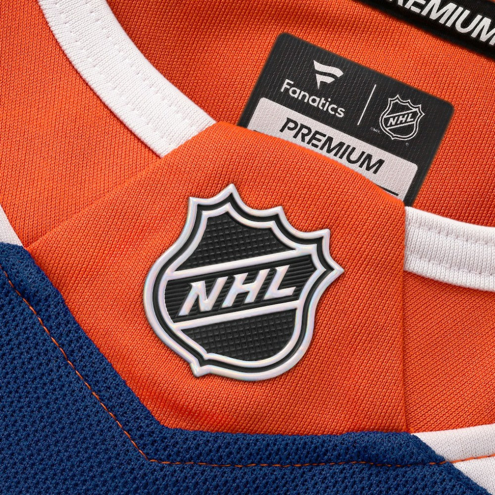 Edmonton Oilers Fanatics Home Premium Custom Jersey Royal