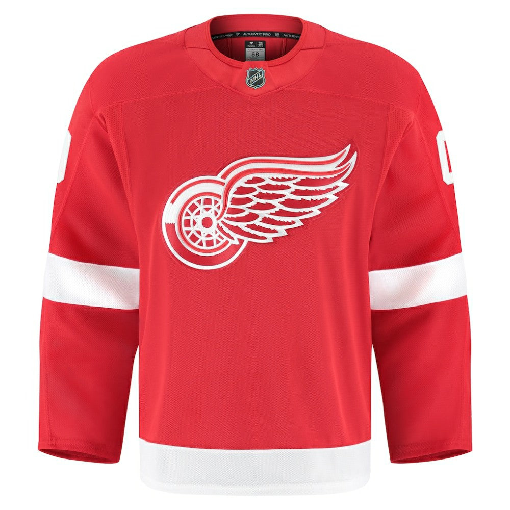 Detroit Red Wings Fanatics Home Authentic Pro Custom Jersey Red