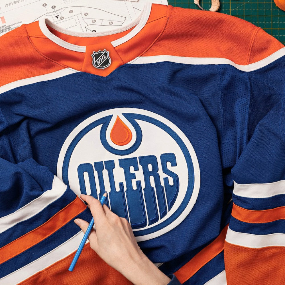 Edmonton Oilers Fanatics Home Authentic Pro Custom Jersey Royal