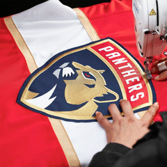 Florida Panthers Fanatics Home Authentic Pro Custom Jersey Red
