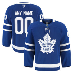 Toronto Maple Leafs Fanatics Home Authentic Pro Custom Jersey Blue