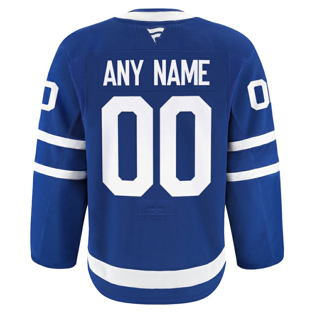 Toronto Maple Leafs Fanatics Home Authentic Pro Custom Jersey Blue