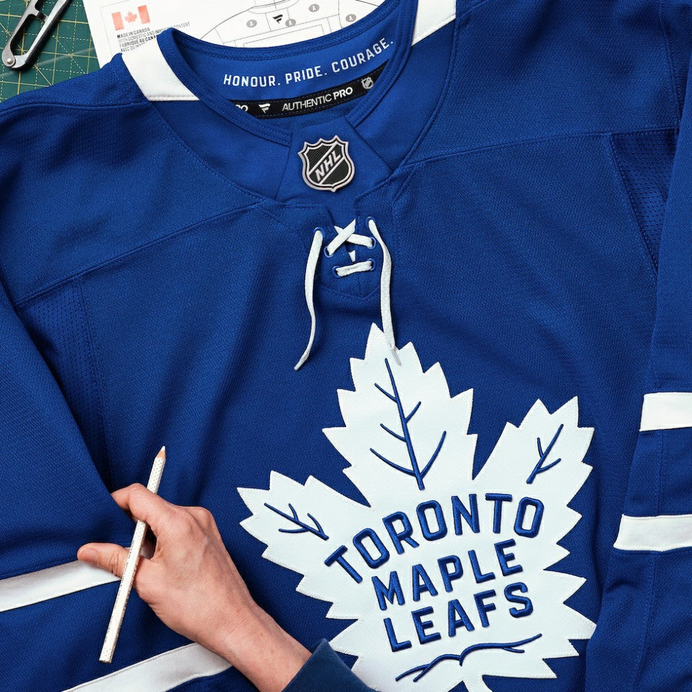 Toronto Maple Leafs Fanatics Home Authentic Pro Custom Jersey Blue