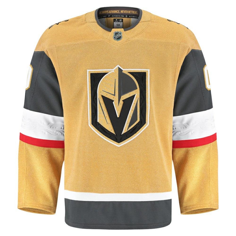 Vegas Golden Knights Fanatics Home Authentic Pro Custom Jersey Gold