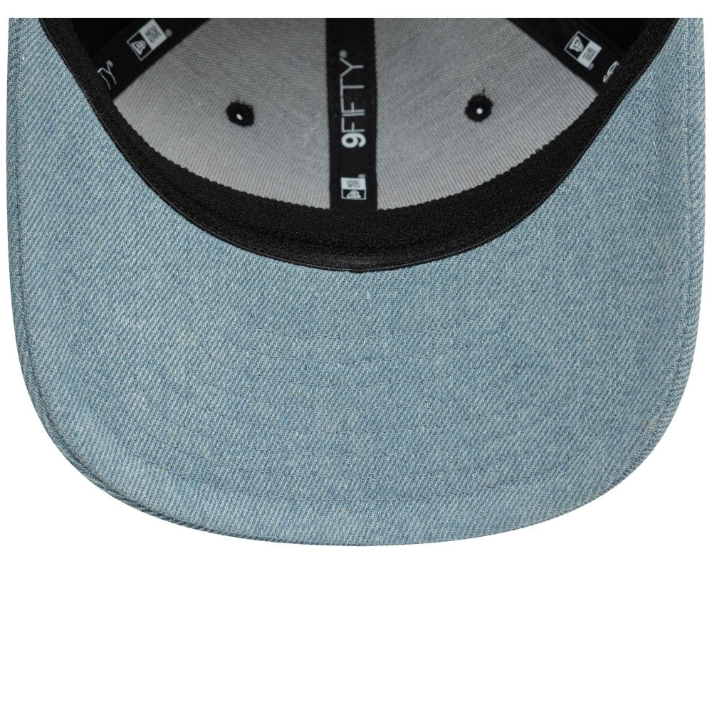 AC Milan New Era 9FIFTY Stretch-Snap Adjustable Hat - Black/Denim | New Era for sale