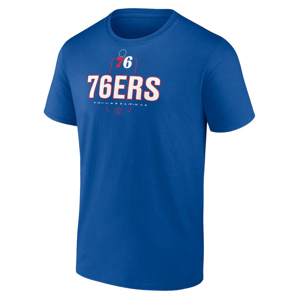 Paul George Philadelphia 76ers Behind The Back Name & Number T-Shirt - Royal cheap