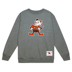 Cleveland Browns Basic Fleece Pullover Sweatshirt - Heather Gray sale