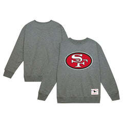 San Francisco 49ers Basic Fleece Pullover Sweatshirt - Heather Gray cheap