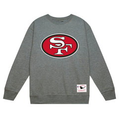 San Francisco 49ers Basic Fleece Pullover Sweatshirt - Heather Gray cheap