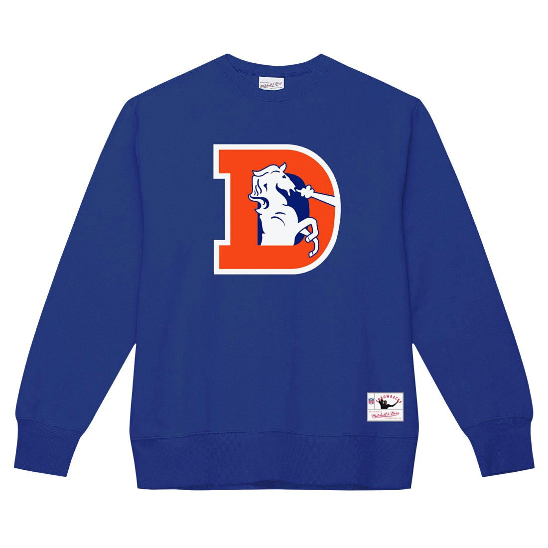 Denver Broncos Basic Fleece Pullover Sweatshirt - Royal online