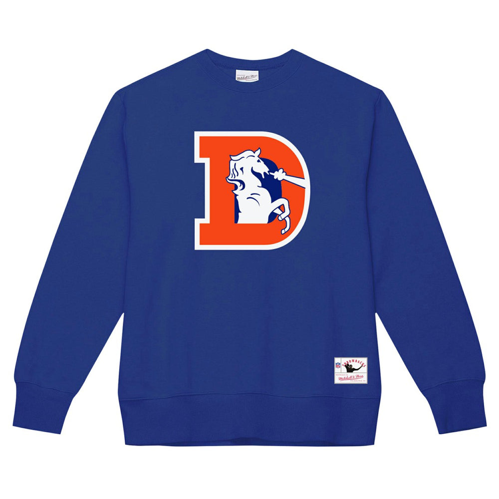 Denver Broncos Basic Fleece Pullover Sweatshirt - Royal online
