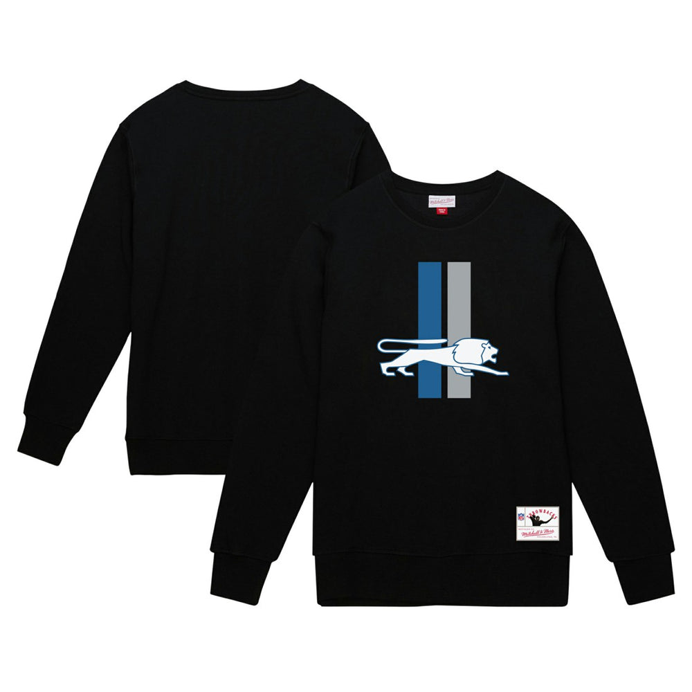 Detroit Lions Basic Fleece Pullover Sweatshirt - Black for sale