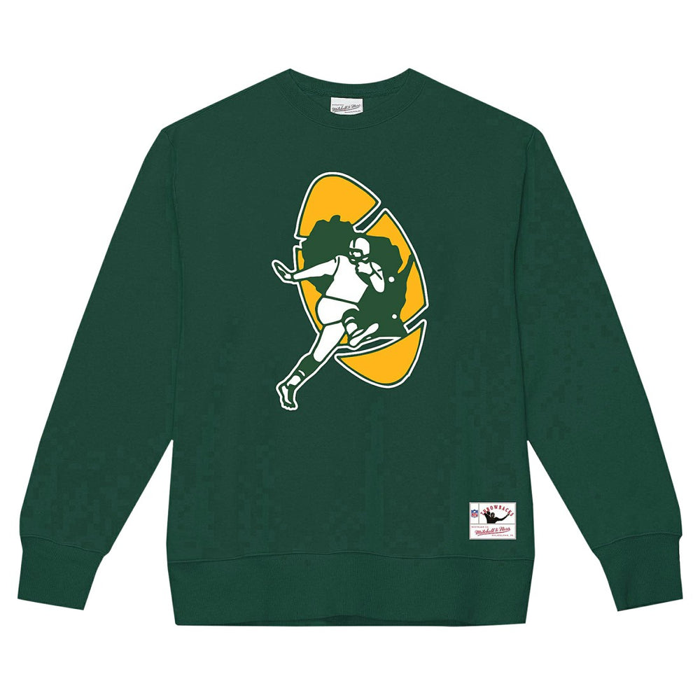 Green Bay Packers Basic Fleece Pullover Sweatshirt - Dark Green cheap
