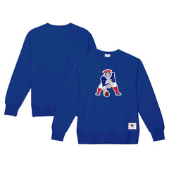 New England Patriots Basic Fleece Pullover Sweatshirt - Navy outlet