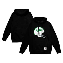 New York Jets Helmet Logo Vintage Pullover Hoodie - Black online
