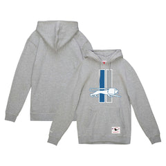 Detroit Lions Vintage Pullover Hoodie - Heather Gray cheap