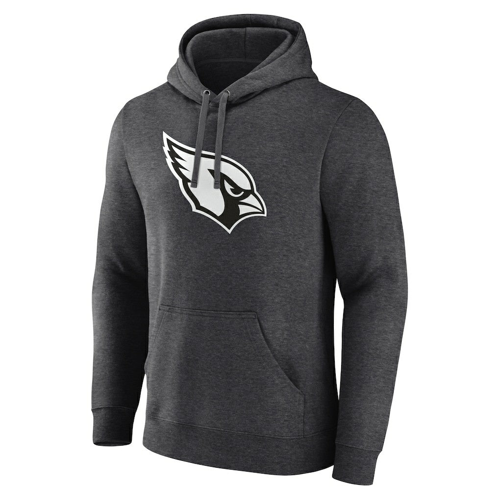 Arizona Cardinals Personalized Name & Number Monochrome Pullover Hoodie - Charcoal discount