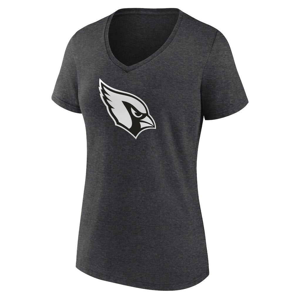 Arizona Cardinals Women's Personalized Name & Number Monochrome V-Neck Long Sleeve T-Shirt - Charcoal online