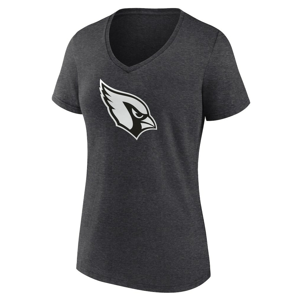 Arizona Cardinals Women's Personalized Name & Number Monochrome V-Neck Long Sleeve T-Shirt - Charcoal online