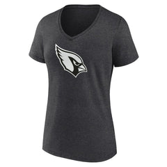 Arizona Cardinals Women's Personalized Name & Number Monochrome V-Neck Long Sleeve T-Shirt - Charcoal online