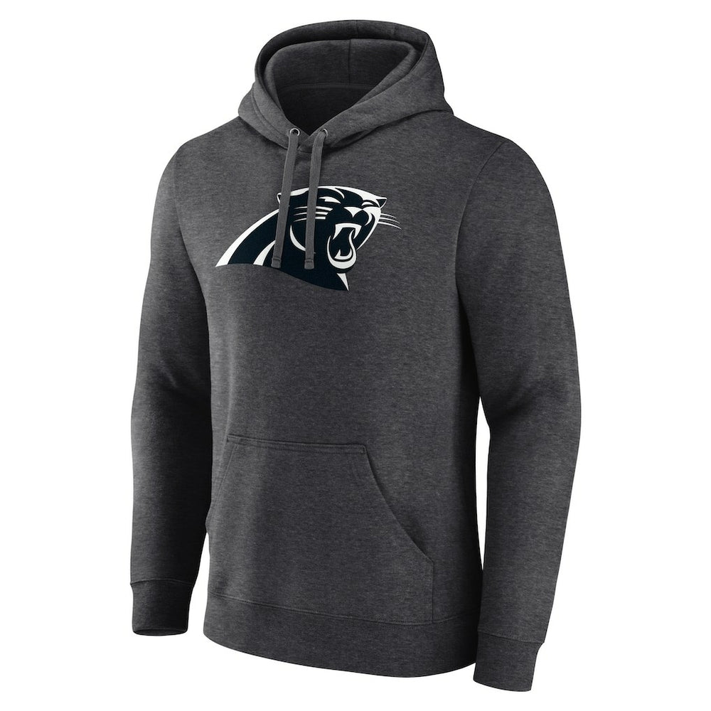 Carolina Panthers Personalized Name & Number Monochrome Pullover Hoodie - Charcoal outlet