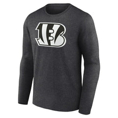 Cincinnati Bengals Personalized Name & Number Monochrome Long Sleeve T-Shirt - Charcoal outlet