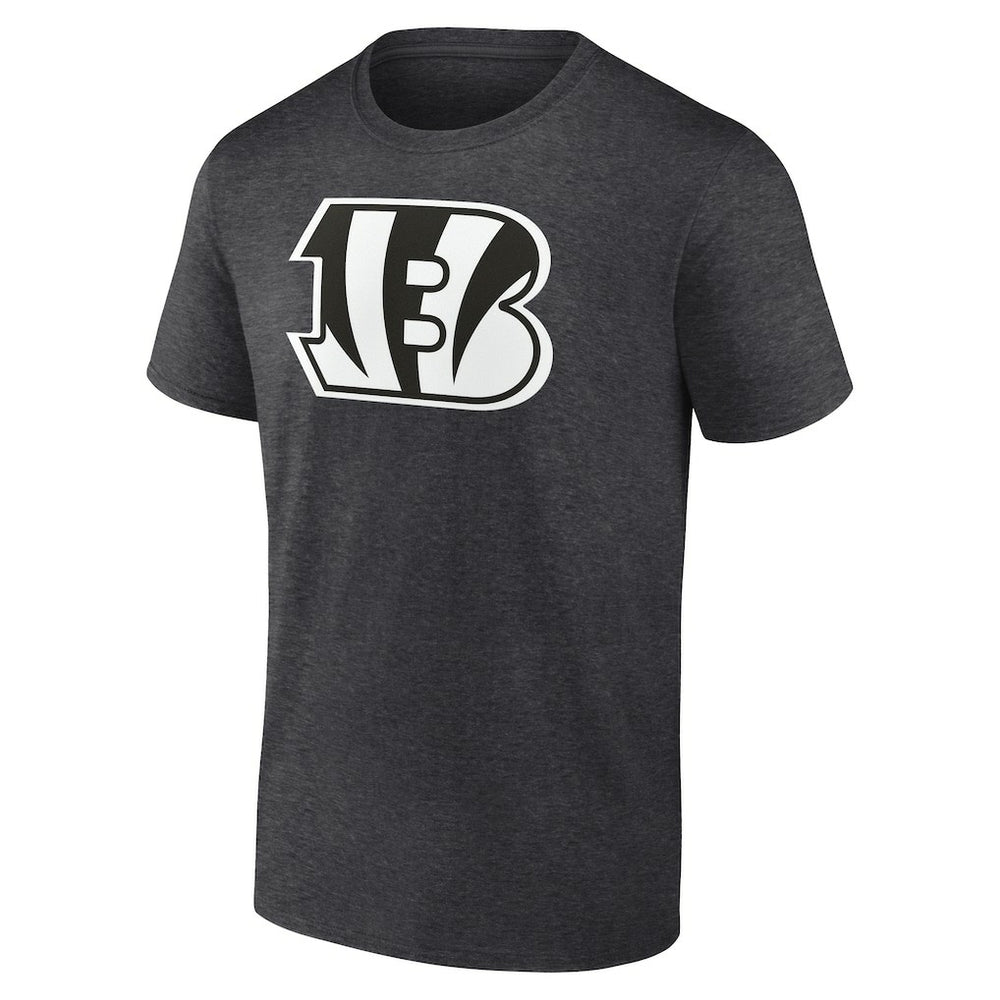 Cincinnati Bengals Personalized Name & Number Monochrome T-Shirt - Charcoal on sale