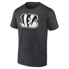 Cincinnati Bengals Personalized Name & Number Monochrome T-Shirt - Charcoal on sale