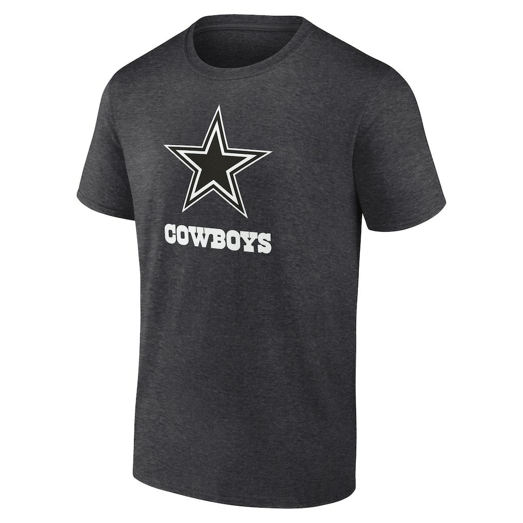 Dallas Cowboys Personalized Name & Number Monochrome T-Shirt - Charcoal outlet