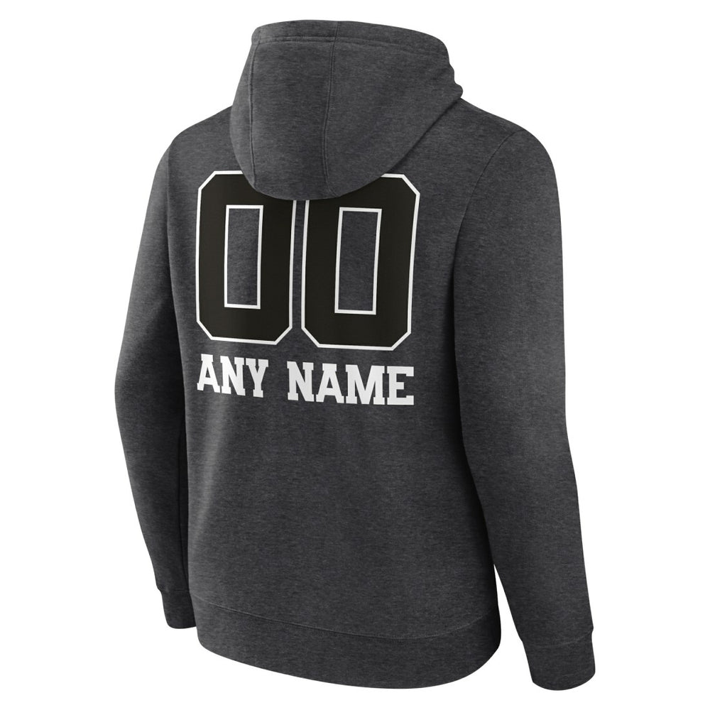 Green Bay Packers Personalized Name & Number Monochrome Pullover Hoodie - Charcoal online