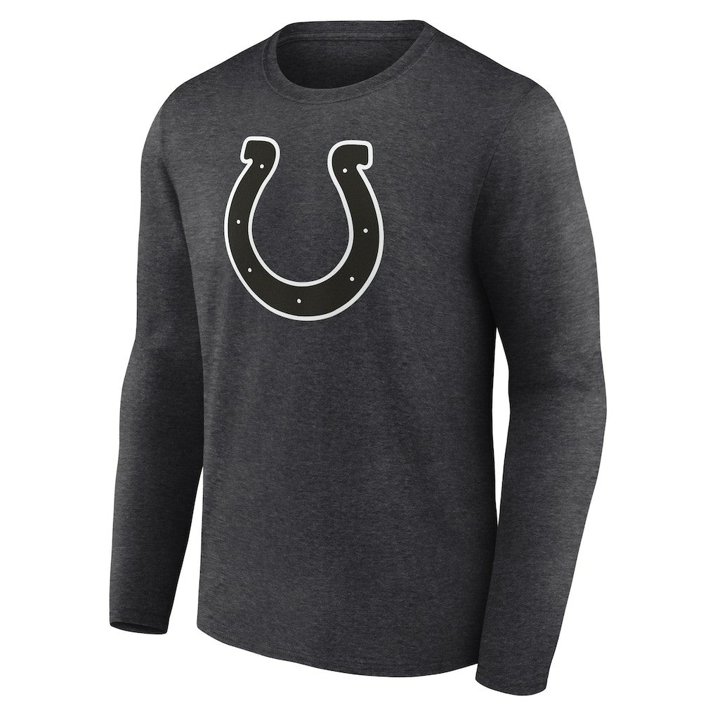 Indianapolis Colts Personalized Name & Number Monochrome Long Sleeve T-Shirt - Charcoal online