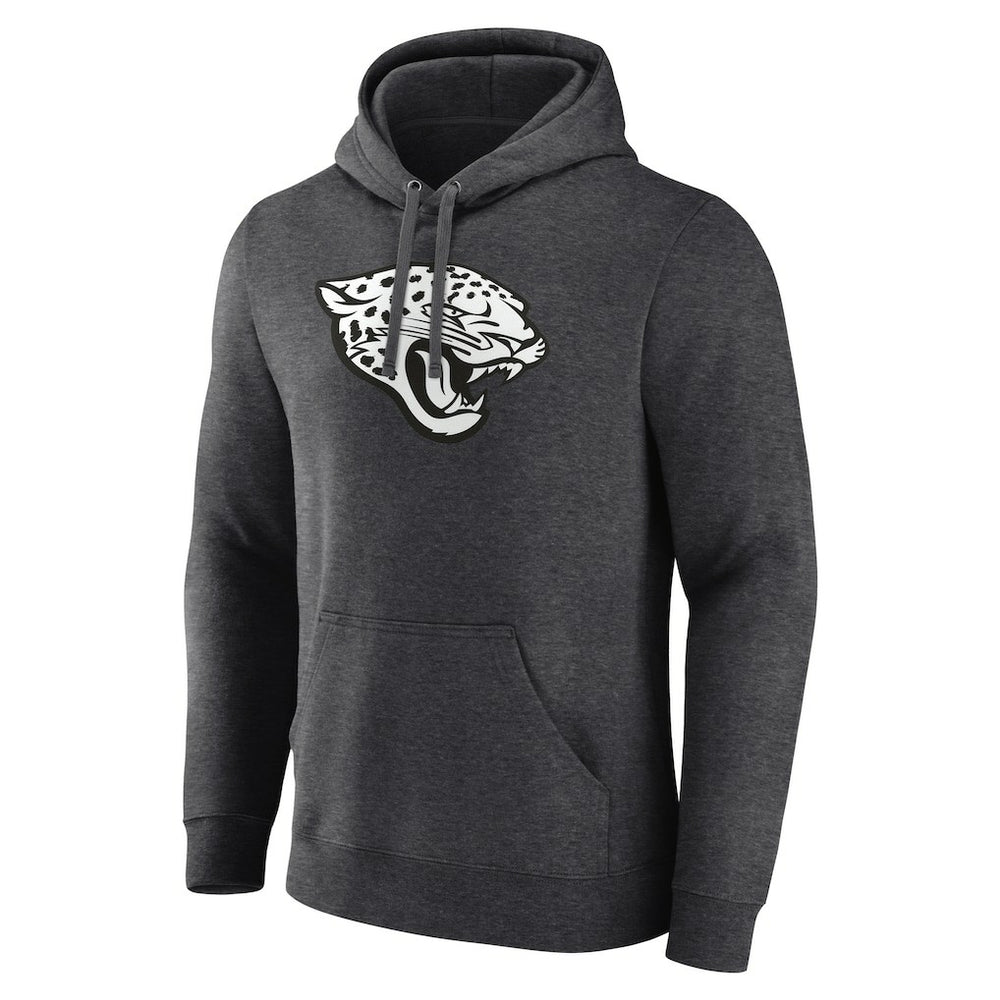 Jacksonville Jaguars Personalized Name & Number Monochrome Pullover Hoodie - Charcoal cheap