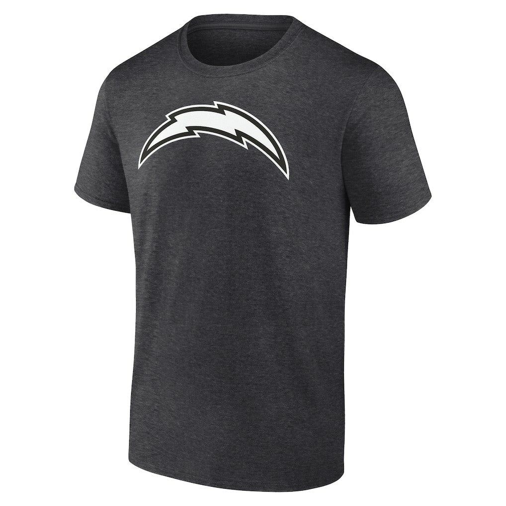 Los Angeles Chargers Personalized Name & Number Monochrome T-Shirt - Charcoal online