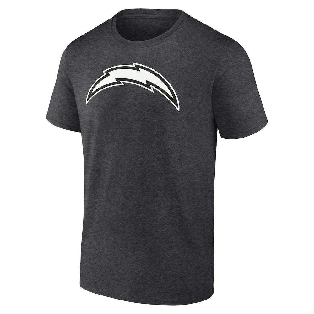 Los Angeles Chargers Personalized Name & Number Monochrome T-Shirt - Charcoal online