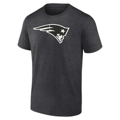 New England Patriots Personalized Name & Number Monochrome T-Shirt - Charcoal discount