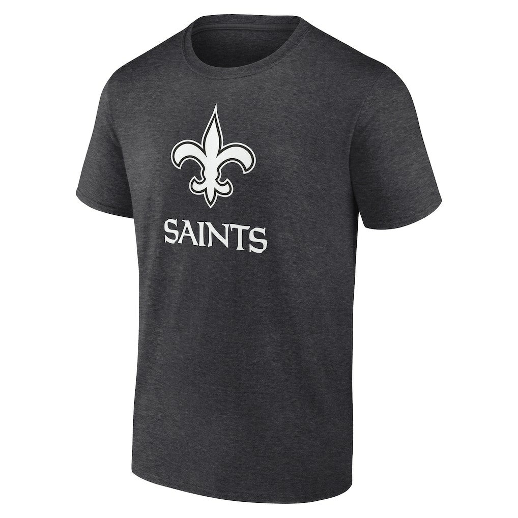 New Orleans Saints Personalized Name & Number Monochrome T-Shirt - Charcoal cheap