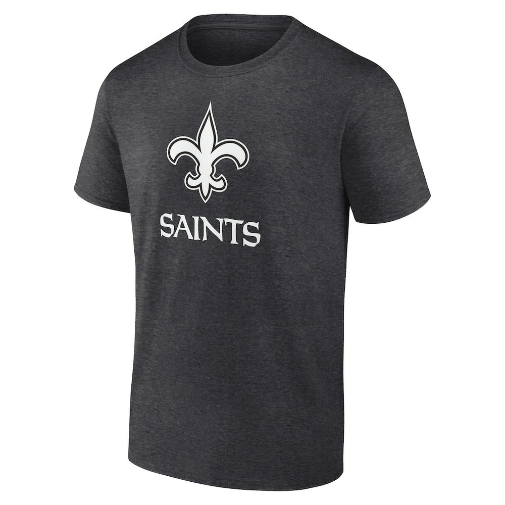 New Orleans Saints Personalized Name & Number Monochrome T-Shirt - Charcoal cheap