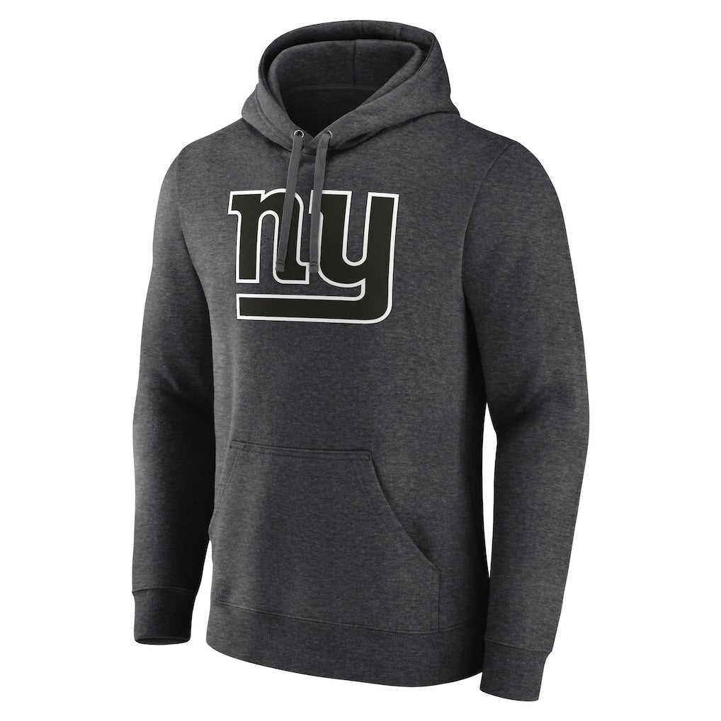 New York Giants Personalized Name & Number Monochrome Pullover Hoodie - Charcoal outlet