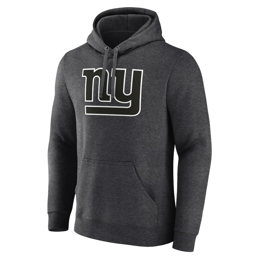 New York Giants Personalized Name & Number Monochrome Pullover Hoodie - Charcoal outlet