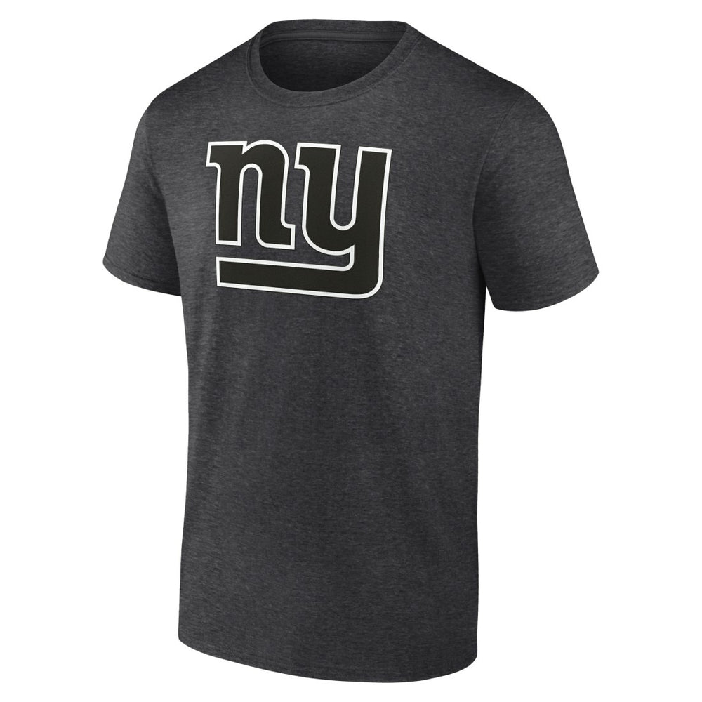 New York Giants Personalized Name & Number Monochrome T-Shirt - Charcoal for sale