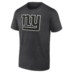 New York Giants Personalized Name & Number Monochrome T-Shirt - Charcoal for sale
