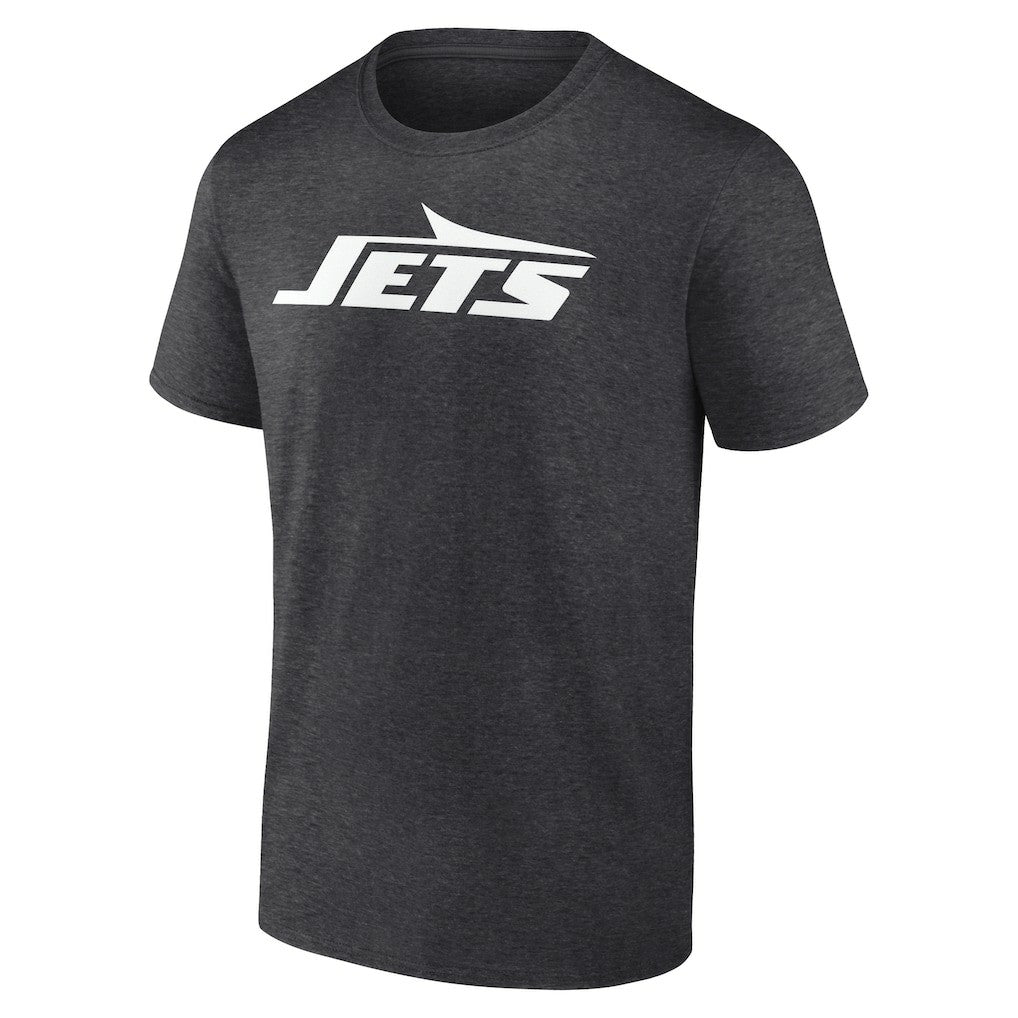 New York Jets Personalized Name & Number Monochrome T-Shirt - Charcoal sale